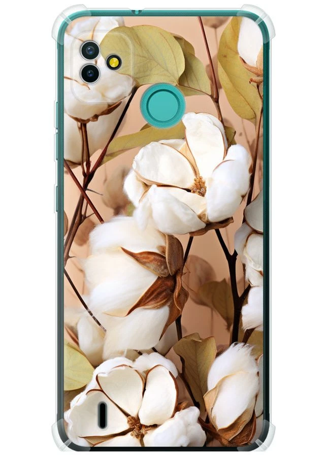Силикон с усиленными углами чехол 'Хлопок' для Endorphone Tecno Pop 5 BD2p (267316100)