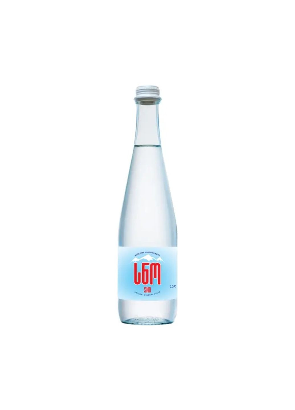 Вода мінеральна негазована 0.5 л скляна пляшка SNO (278014736)