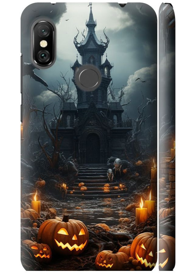 3D пластиковый матовый чехол 'Мрачный дом' для Endorphone Xiaomi Redmi Note 6 Pro (266809699)