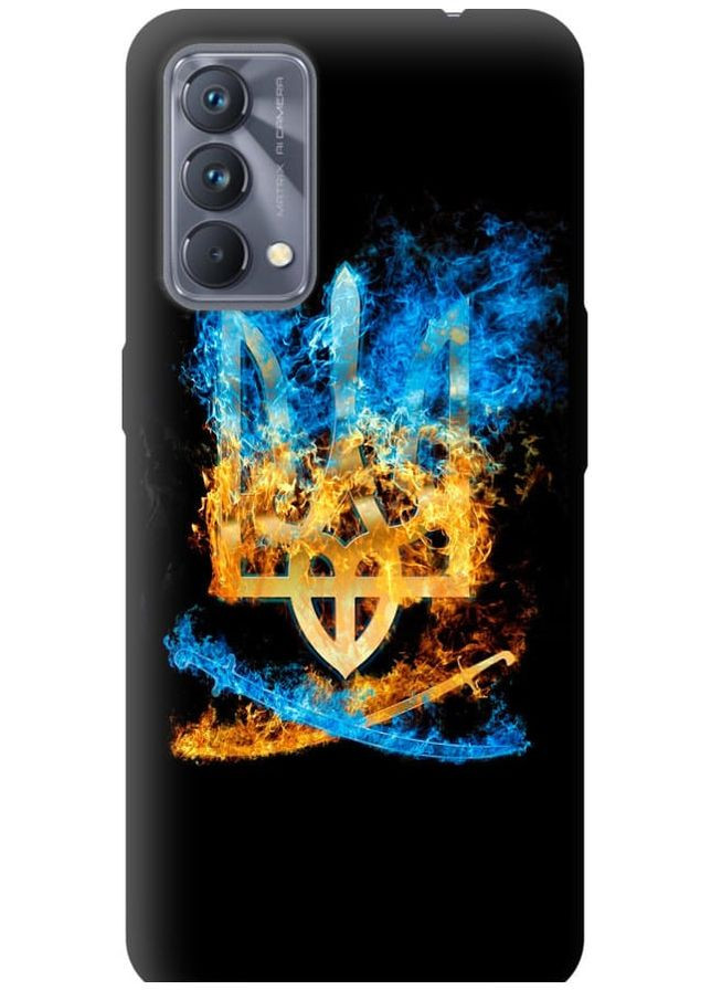 TPU черный чехол 'Герб' для Endorphone Realme GT Master (261765052)