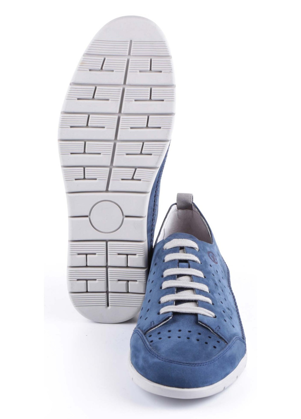Синие демисезонные мужские кроссовки 19956 Cosottinni