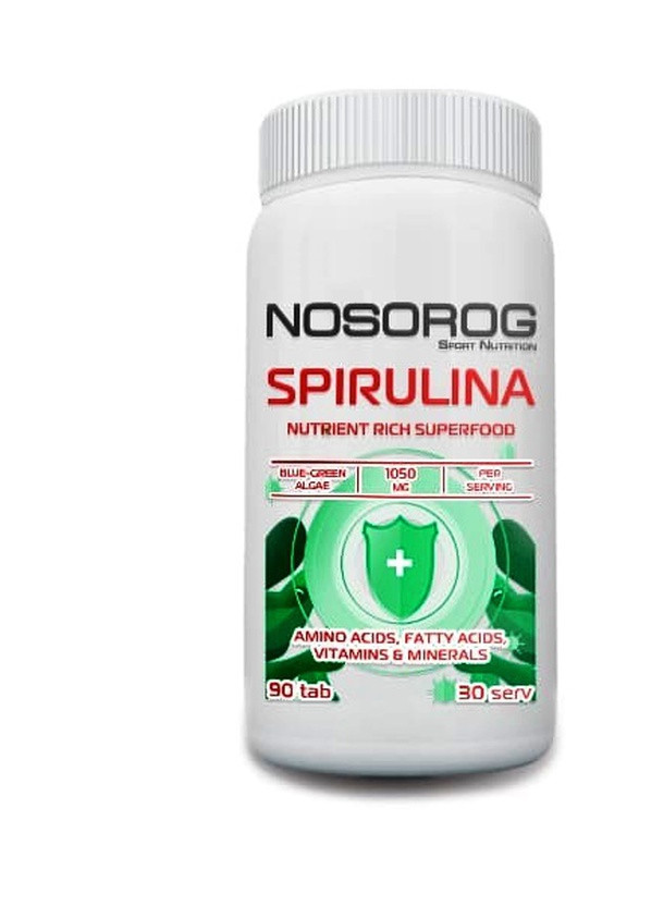 Spirulina 90 Tabs Nosorog Nutrition (258499641)