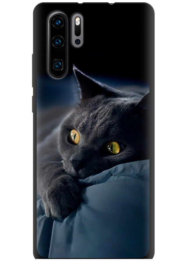 TPU чехол 'Дымчатый кот' для Endorphone huawei p30 pro (265226898)