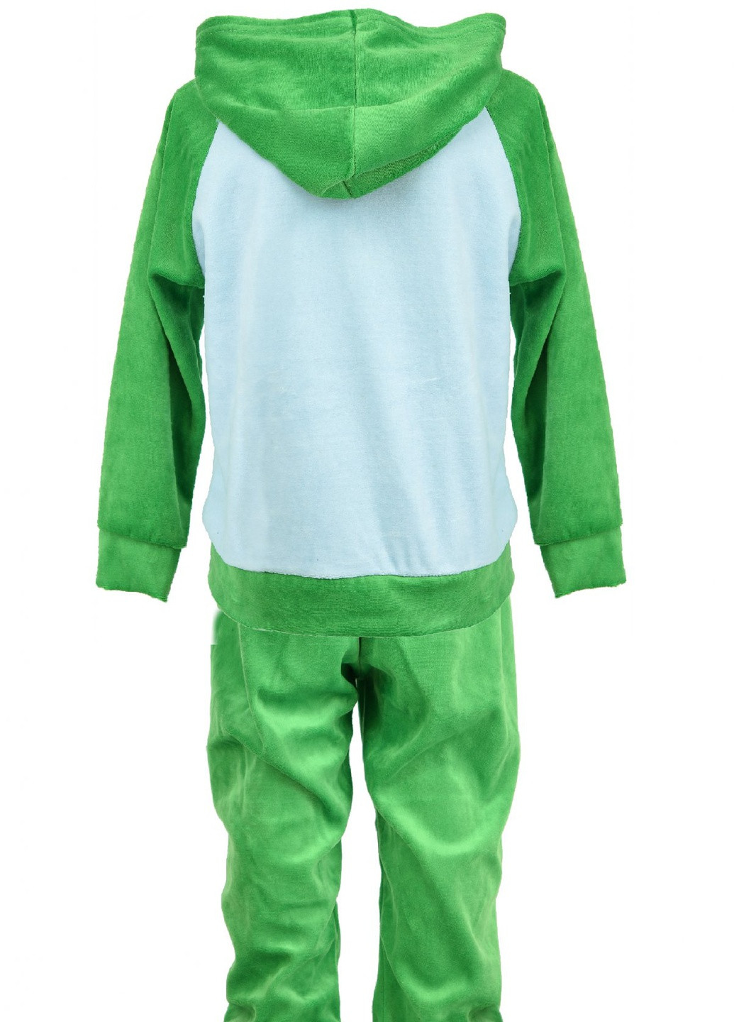 Зеленый костюми велюровий костюм на хлопчика зелений (mini) Lemanta