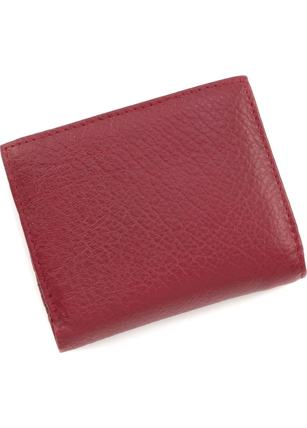 Невеликий шкіряний гаманець жіночий MC-2036-4 (JZ6641) бордовий Marco Coverna (259752523)