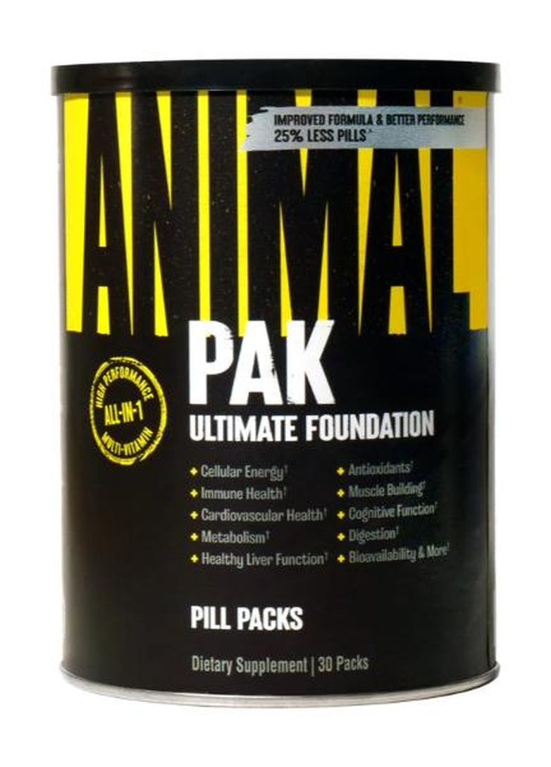 Animal Pak 30 packs Universal Nutrition (272488557)