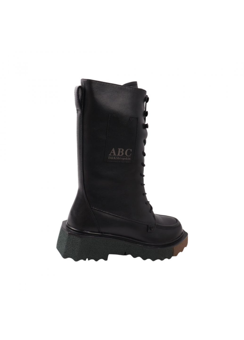 ботинки женские черные натуральная кожа Oeego