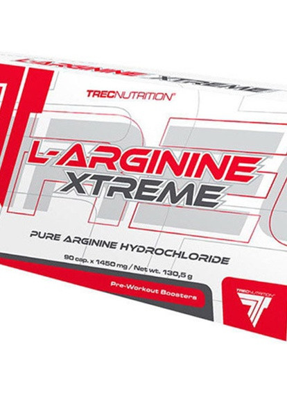L-Arginine Xtreme 90 Caps Trec Nutrition (257342661)
