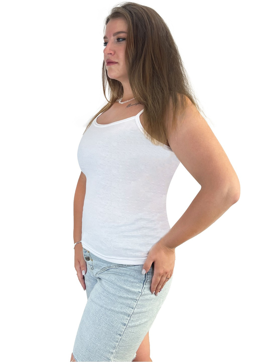 Майка топ женская кулир Жемчужина стилей 1364 - (260027185)