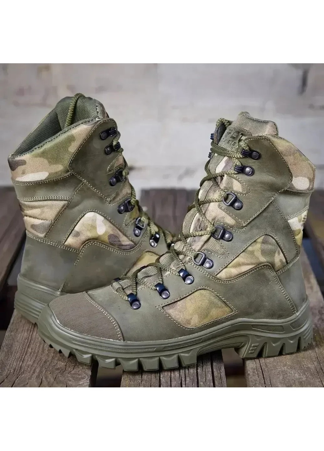 Цветные осенние берцы тактические stalker кордура gore-tex мультикам 46 TALAN
