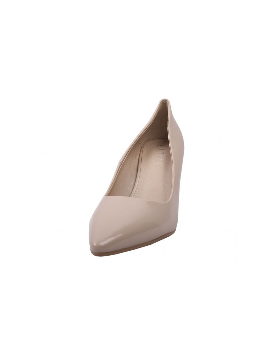 Туфлі на шпильці жіночі еко лак, колір бежевий LIICI 38-9dt (257426264)
