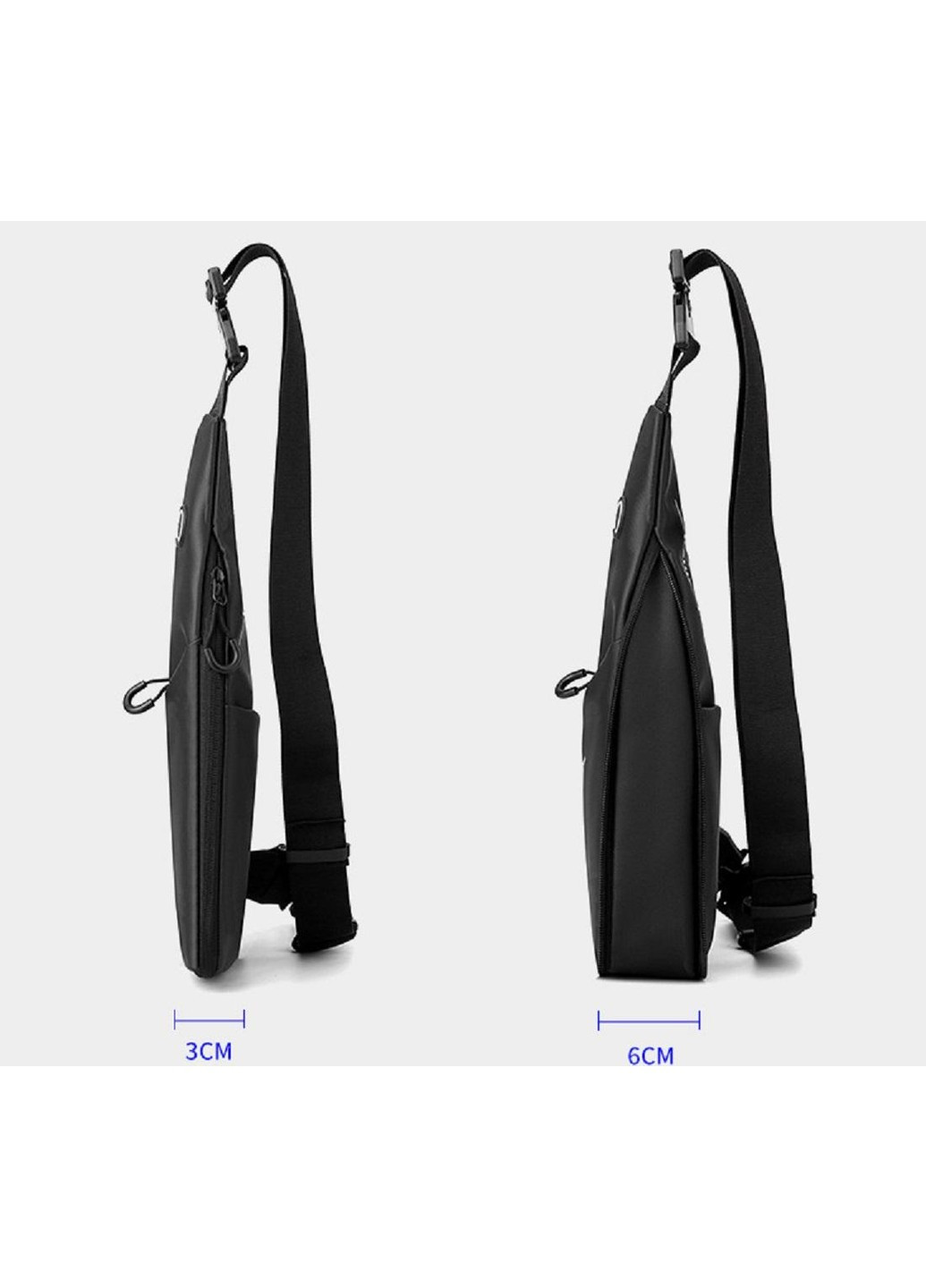 Текстильная мужская сумка через плечо ATN02-6675A Confident (277963076)