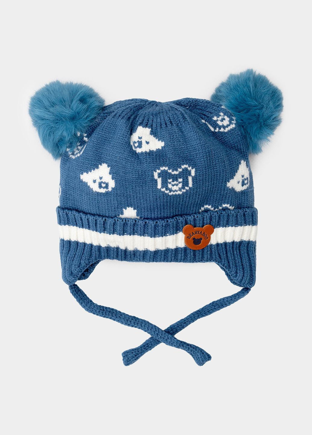 Шапка для хлопчика колір синій ЦБ-00228187 No Brand (267721590)