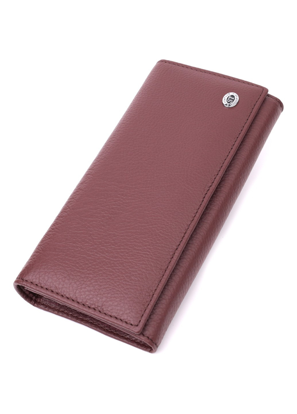 Женский кошелек горизонтального формата из натуральной кожи 22515 Бордовый st leather (277980418)