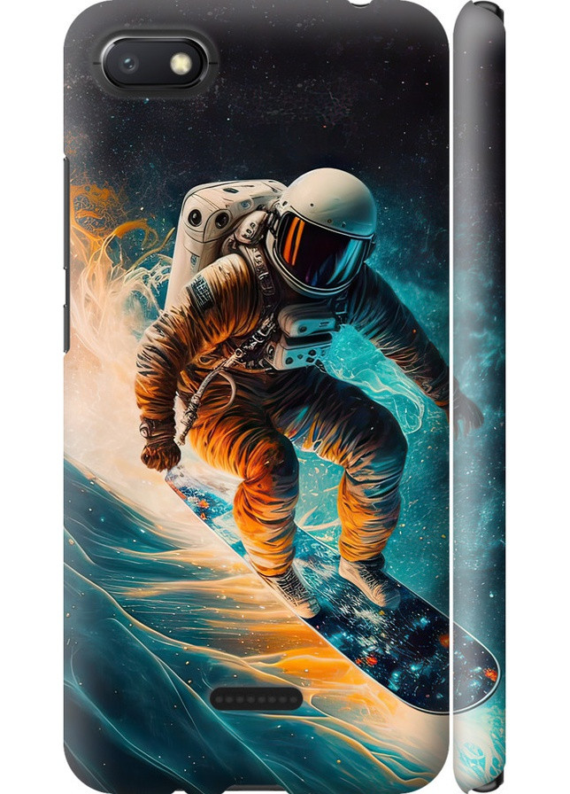 3D пластиковий матовий чохол 'Сноубордист' для Endorphone Xiaomi Redmi 6A (258088751)