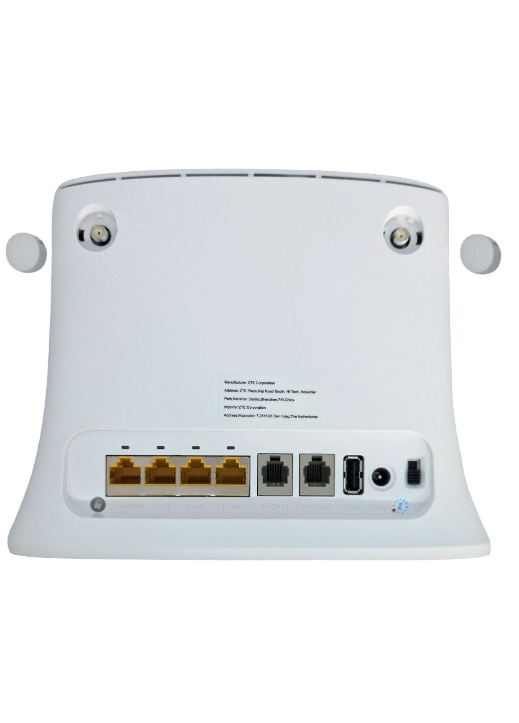4G WIFI роутер модем маршрутизатор с 3G 4G модемом + два выхода под антенну ZTE mf 283 v (259663981)