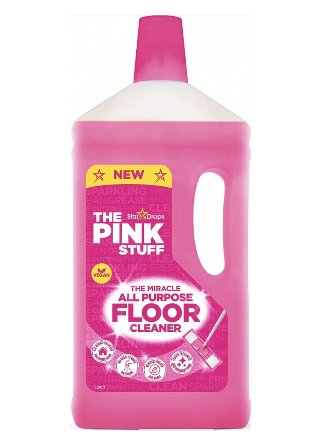 Універсальний засіб для миття підлоги Miracle All Purpose Floor Cleaner 1л The Pink Stuff (273773054)