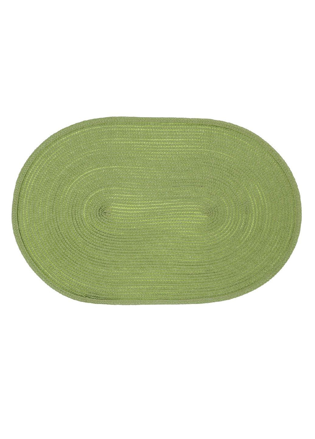 Салфетка сервировочная овальная 44х30 см Зеленый лайм (445-045) BonaDi casual (275998214)