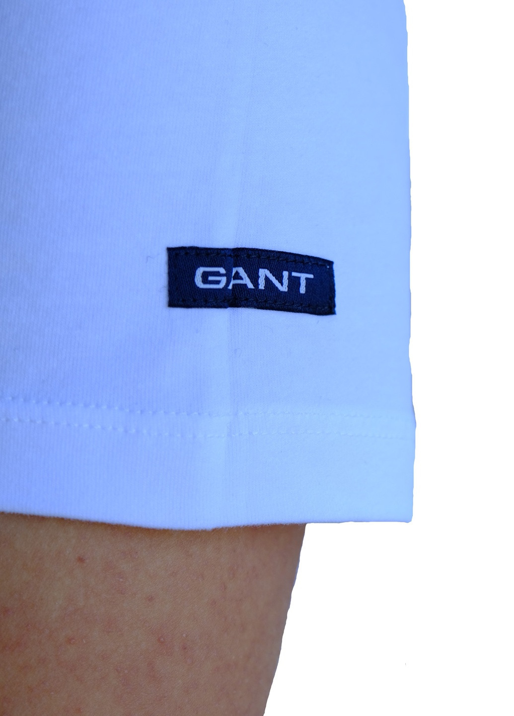 Біла літня футболка жіноча Gant CLASSIC LOGO
