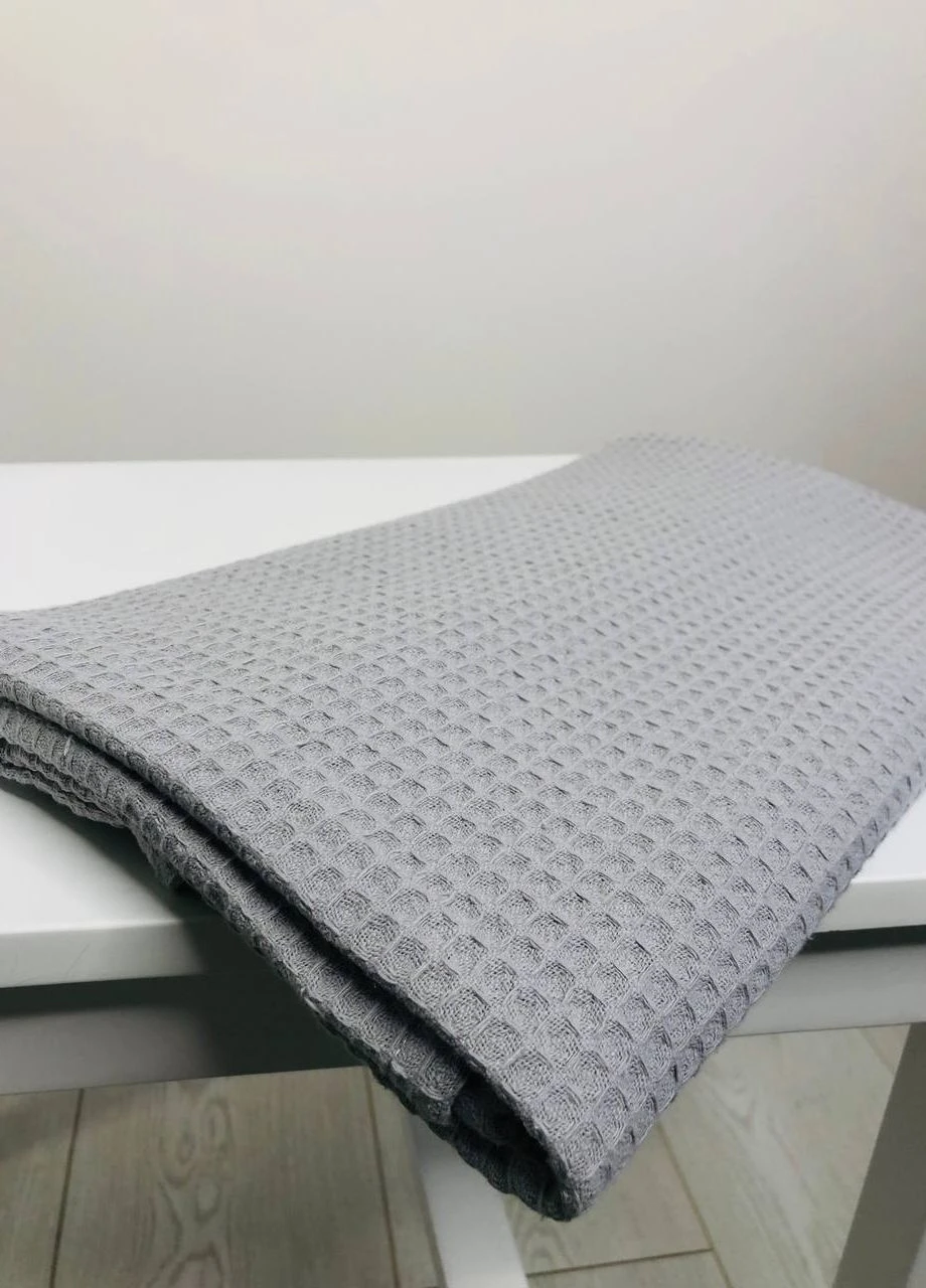 Чоловічий Подарунковий набір халат кімоно з рушником сірий в коробці Cosy (261853130)