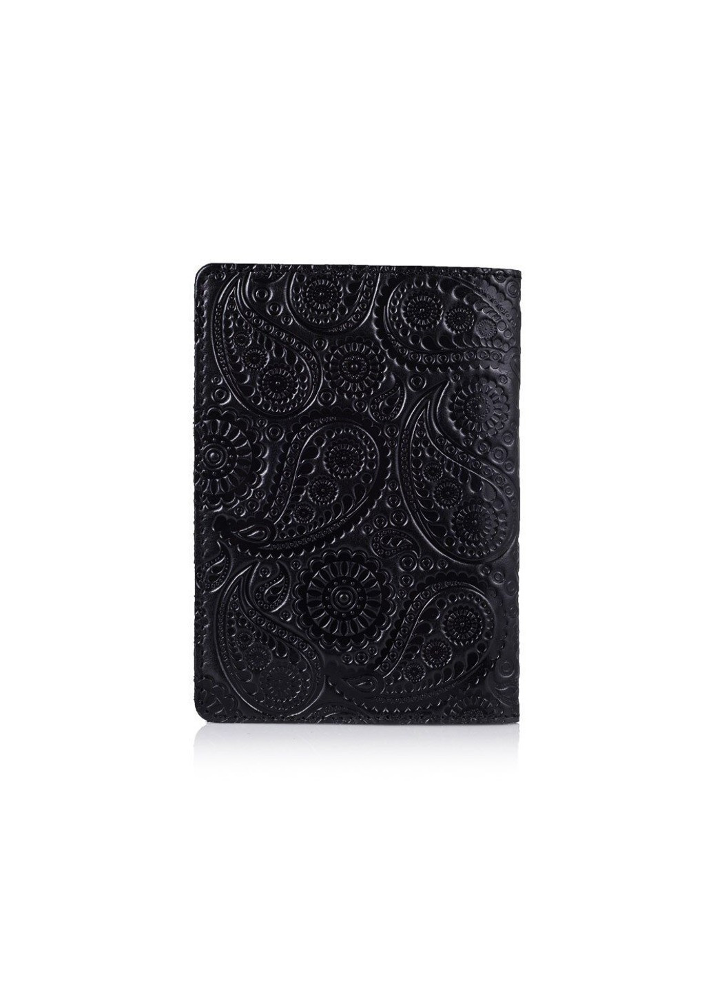 Кожаная обложка на паспорт HiArt PC-01 Buta Art Черный Hi Art (268371667)