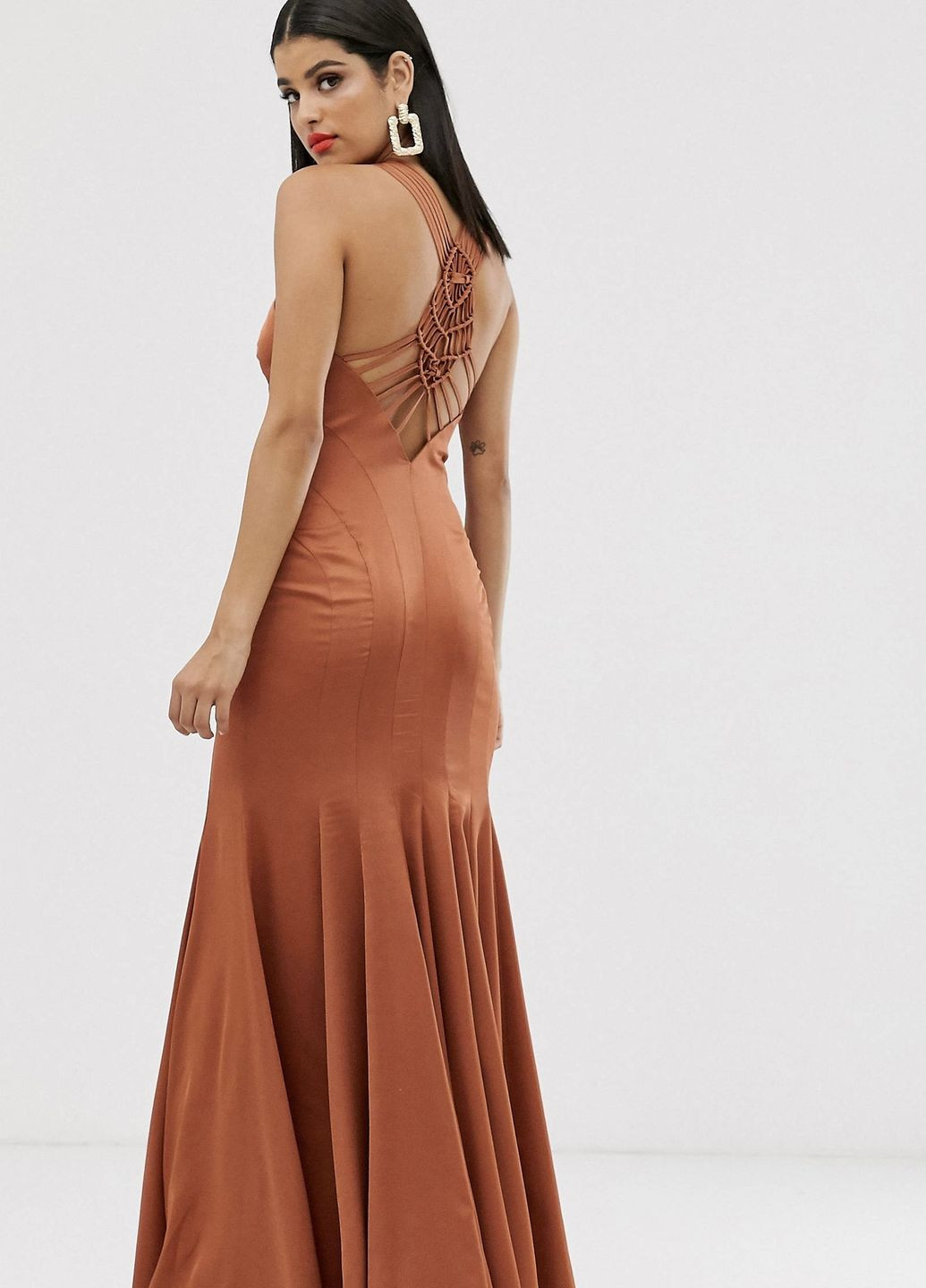 Оранжевое сукня Asos