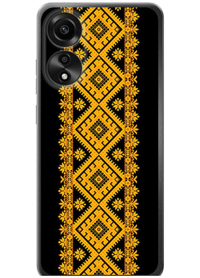 Силиконовый чехол 'Вышиванка 31' для Endorphone Oppo A78 4G (269361753)