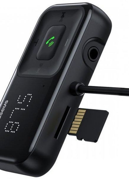 FM-трансмітер S-16 Bluetooth FM Launcher 2 USB (CCTM-E01) Baseus (260737107)