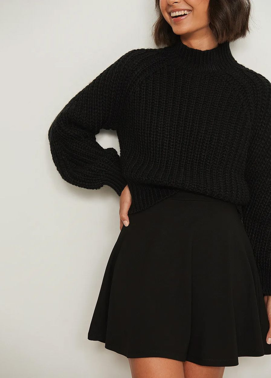 Черный свитер NA-KD