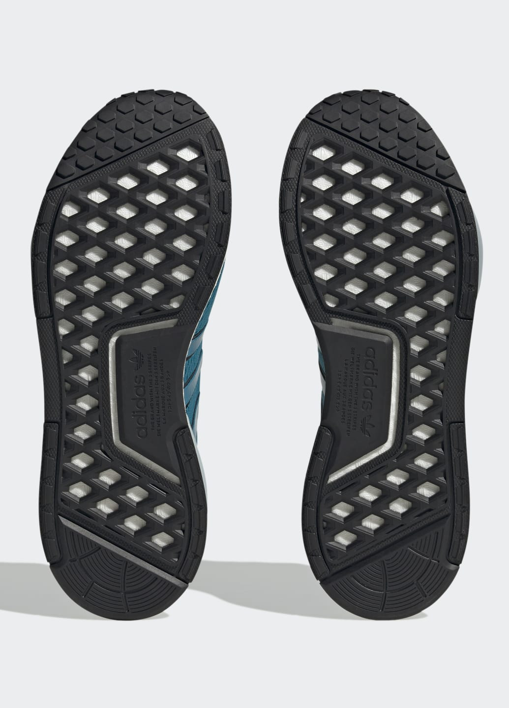 Бирюзовые всесезонные кроссовки nmd_v3 adidas