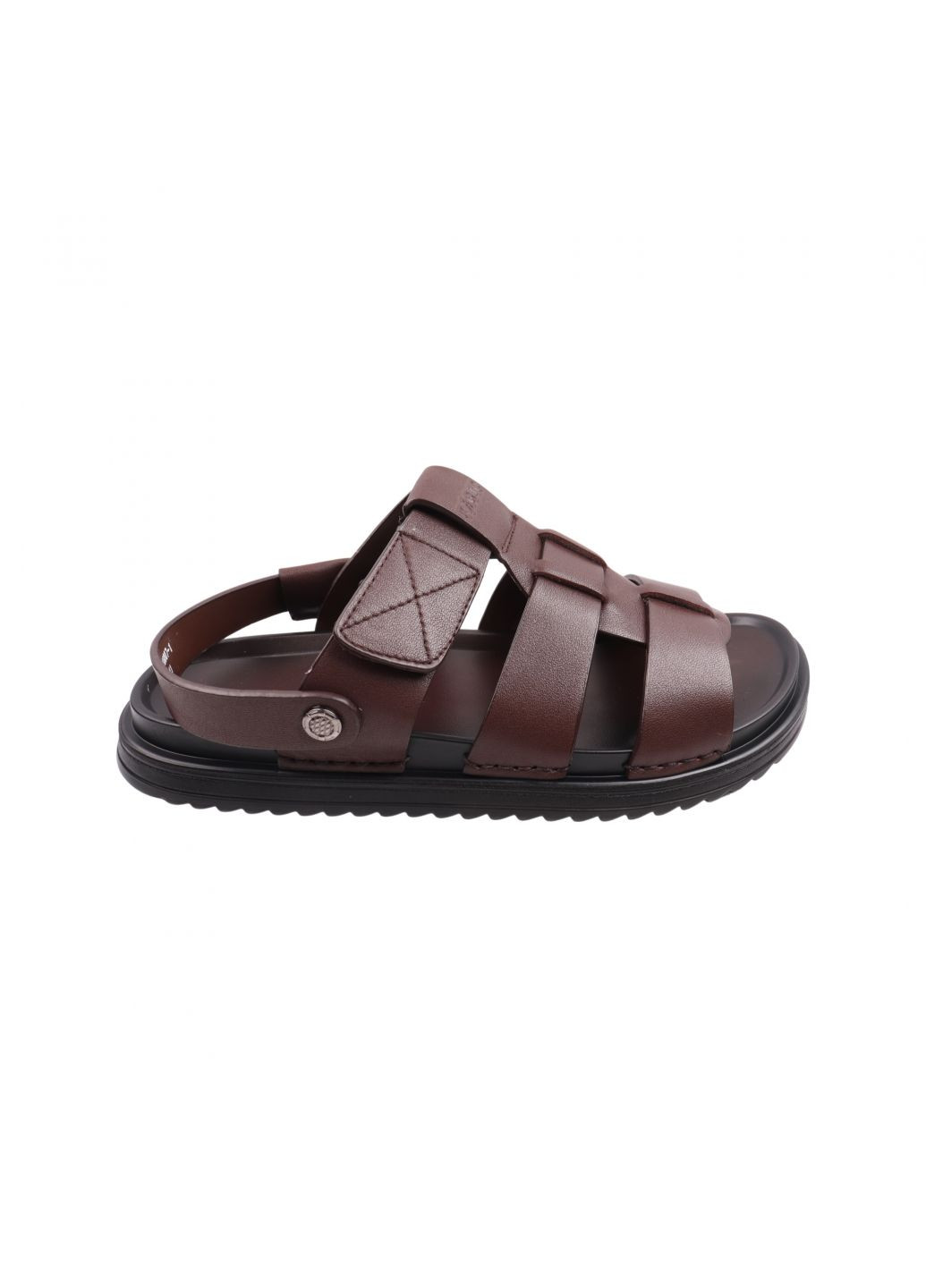 сандали мужские коричневые натуральная кожа Brooman