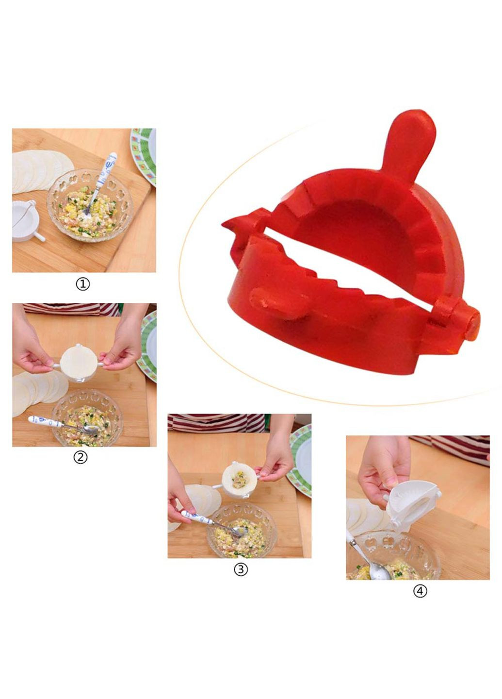 Форма лепки для пельменей, вареников и равиоли Ø70 мм Kitchette (268658908)