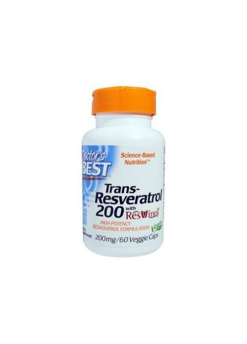 Trans-Resveratrol 200 mg 60 Veg Caps Doctor's Best (260478925)