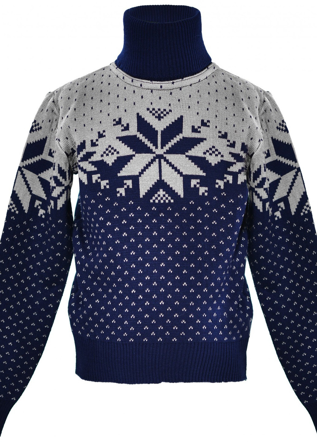 Синій светри светр сніжинки (снежинка 2)17148-706 Lemanta