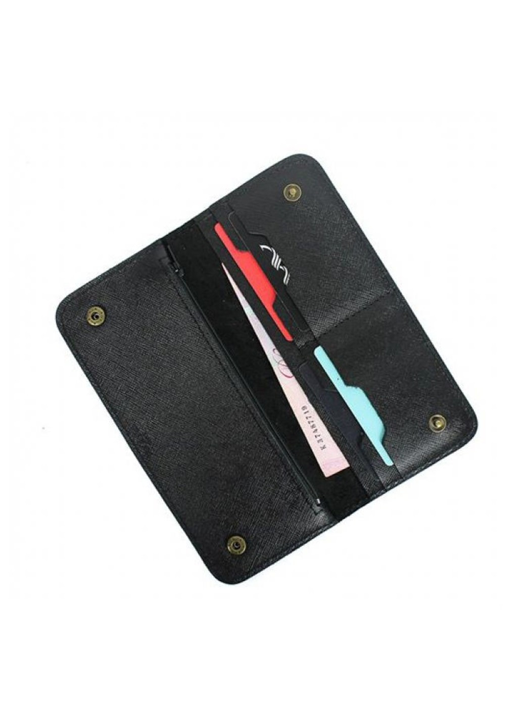 Портмоне из натуральной кожи Mark 2 черный сафьян TW-MARK-2-BLACK-SAF The Wings (263519018)