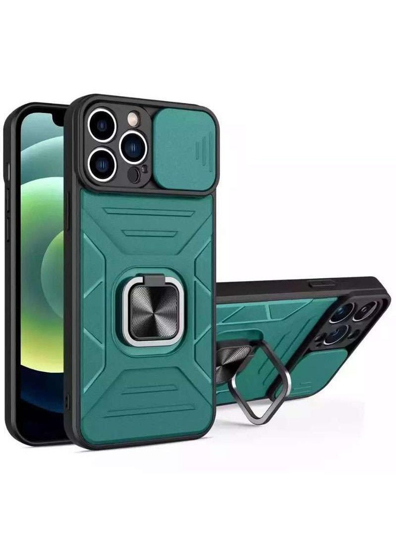 Протиударний чохол Flash зі шторкою для камери та кільцем на Xiaomi Poco X4 Pro 5G Epik (258672380)