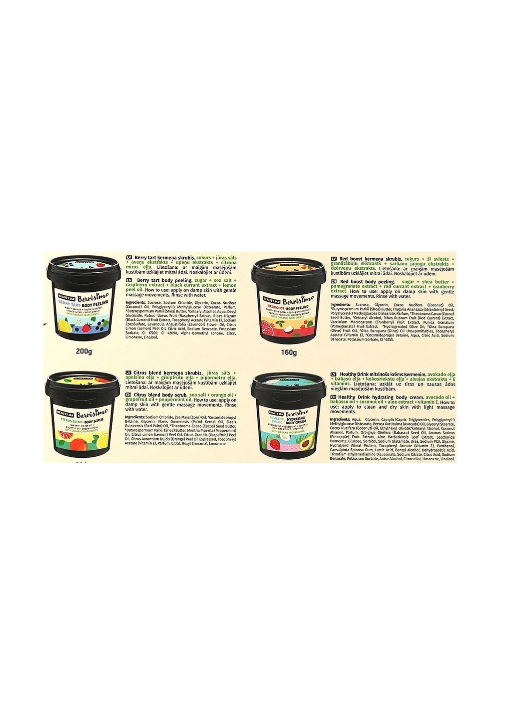 Набор косметический Увлажнение тела Beauty Jar (263514073)