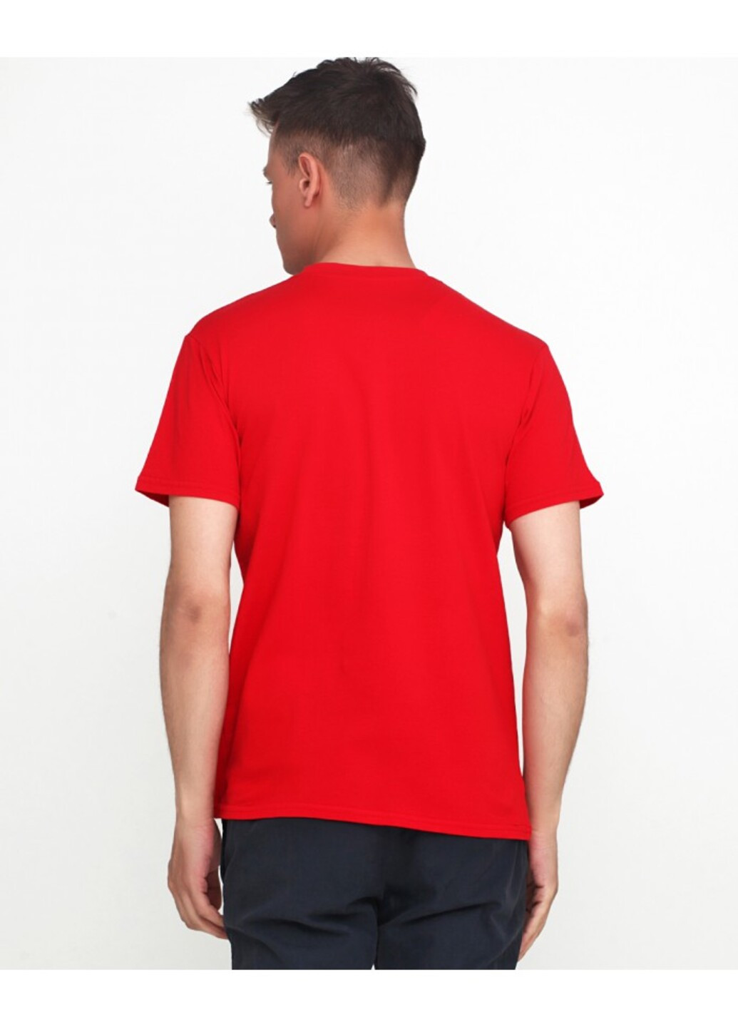 Червона чоловіча футболка з коротким рукавом Malta