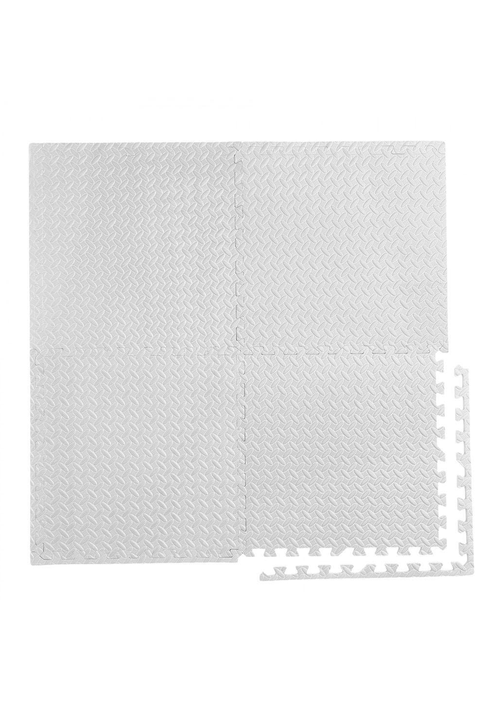 Мат-пазл (ласточкин хвост) Cornix Mat Puzzle EVA 120 x 120 x 1 cм XR-0233 White No Brand (264642934)