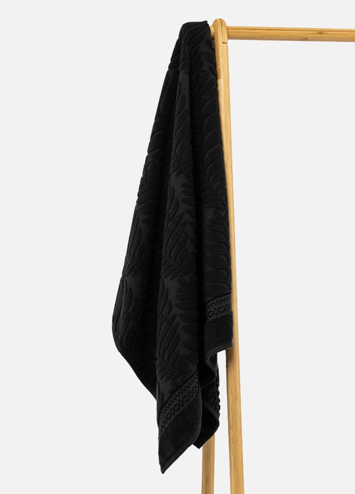 No Brand полотенце махровое akasya цвет черный цб-00220955 черный производство - Турция