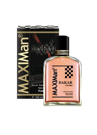 Туалетна вода чоловіча Aroma Parfume Dakar 100 мл MaxiMan (258723820)