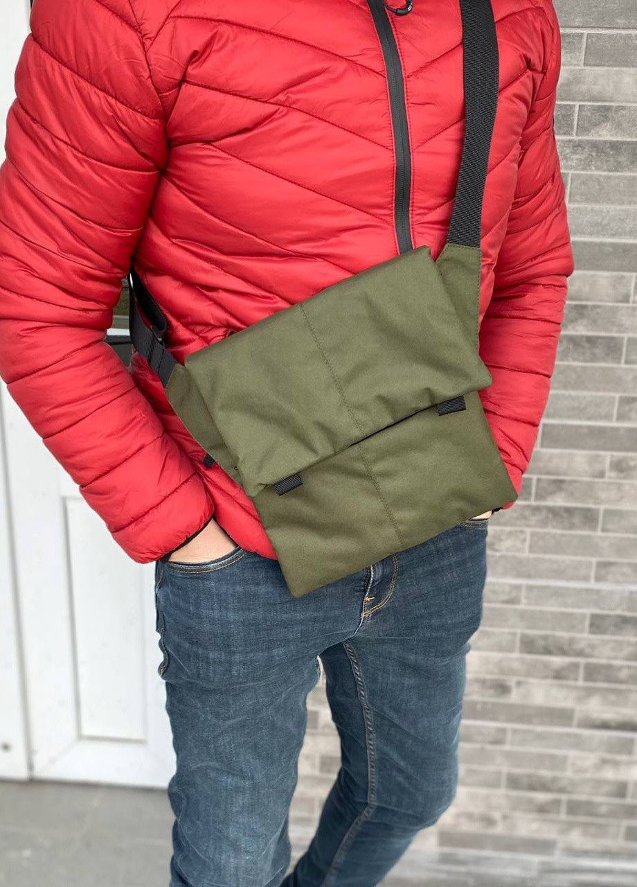 Мужская тактическая сумка планшет с кобурой через плече Tactica Tablet хаки No Brand (258430130)