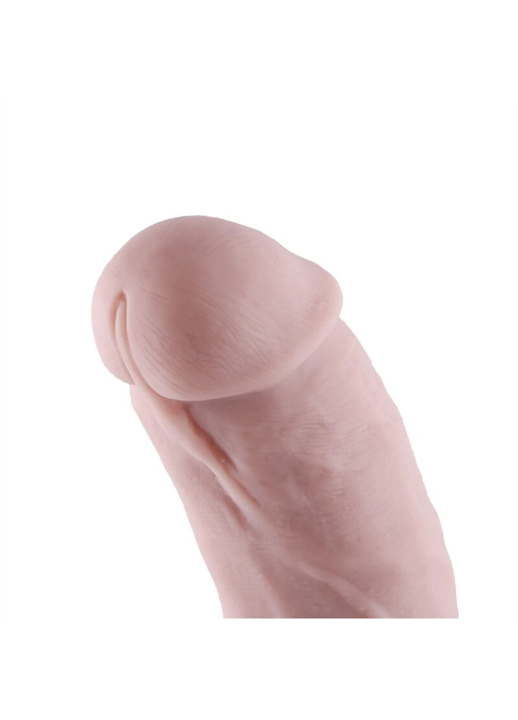 Силиконовый фаллоимитатор для секс-машин 8.3″ Silicone Dildo, изогнутый, система KlicLok Hismith (258261898)