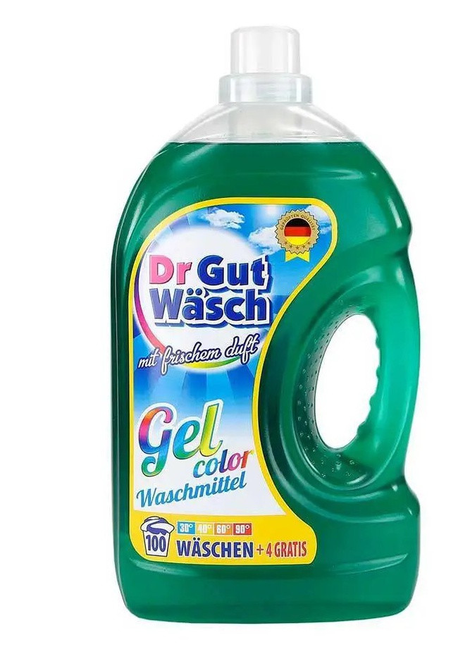 Гель для прання Dr. Gut Wasch кольорової білизни 3.15 л Dr Gut Wasch (258758443)