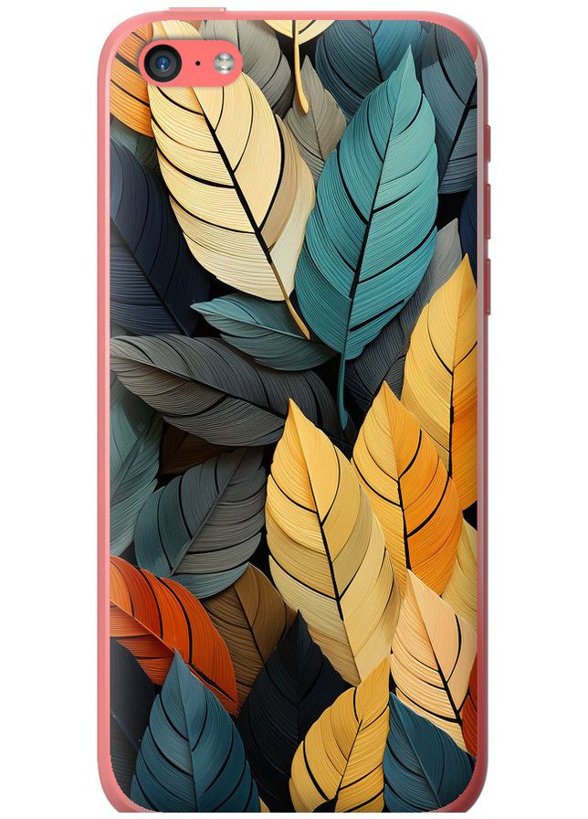 2D пластиковий чохол 'Кольорове листя' для Endorphone apple iphone 5c (265397800)