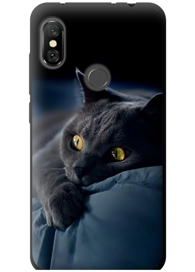 TPU чохол 'Димчастий кіт' для Endorphone xiaomi redmi note 6 pro (265226080)