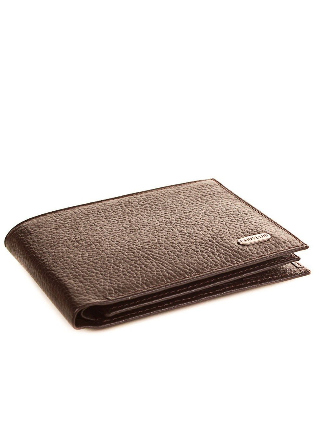Чоловічий стильний шкіряний гаманець коричневий Canpellini (262976719)