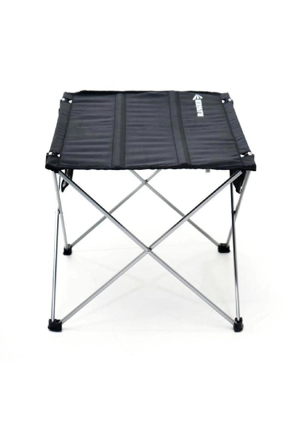Стіл розкладний компактний практичний для пікнінку відпочинку кемпінгу на дачу 40х40,5х56 см (475295-Prob) Чорний з сірим Unbranded (265391203)