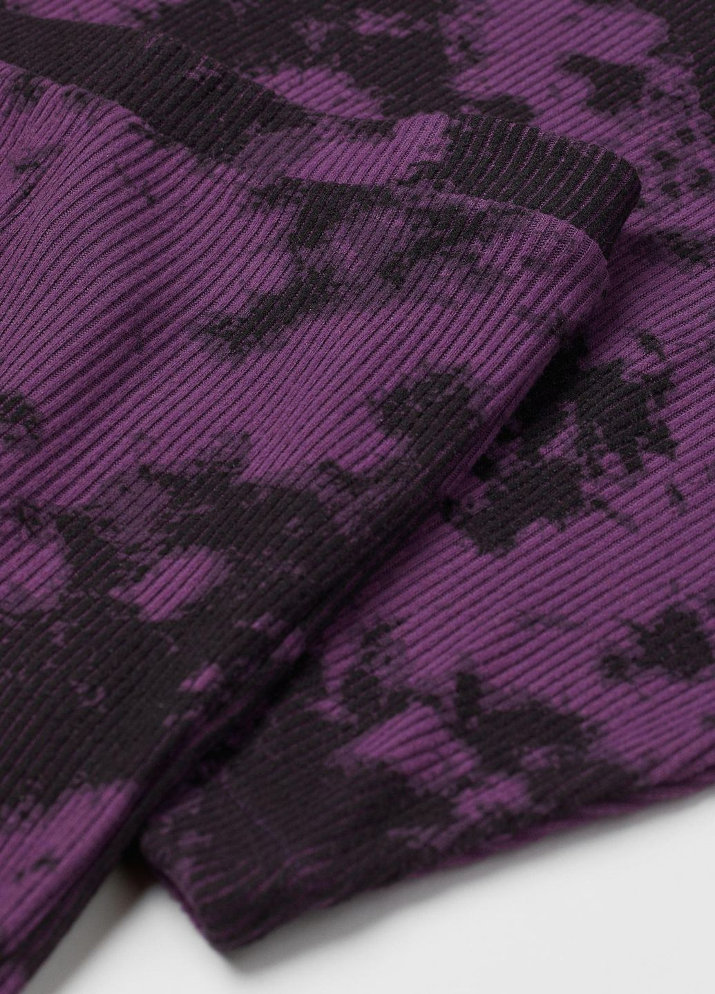Штани демісезон,чорний-фіолетовий в візерунки, H&M (278015820)