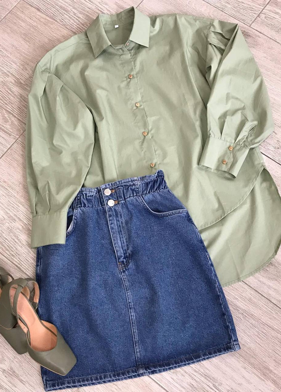 Сорочка Така Барвиста Оверсайз (259500970)